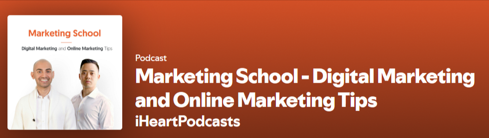 Marketing School podcast