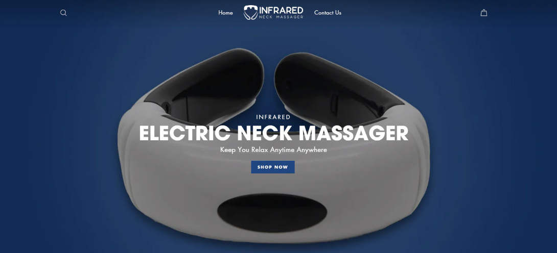 Electric neck massager