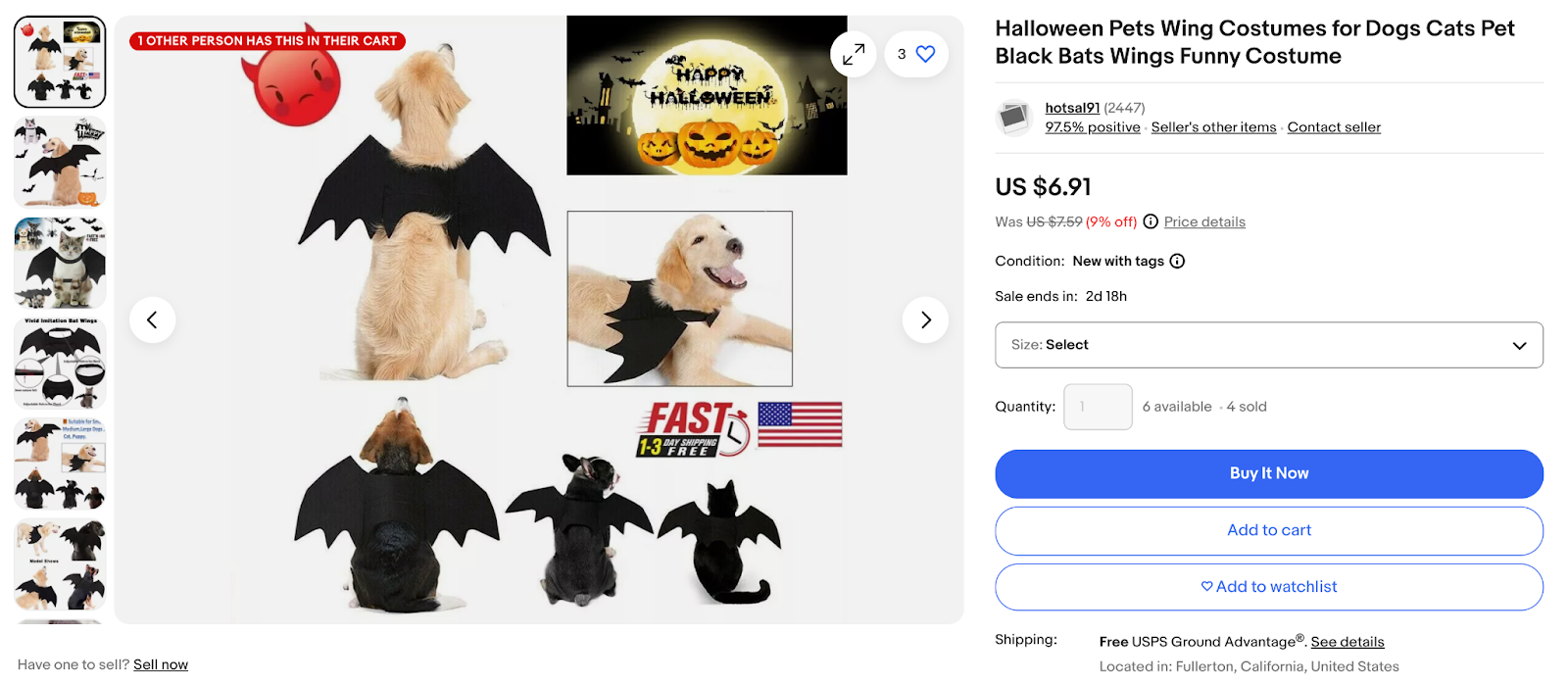 Pet costumes