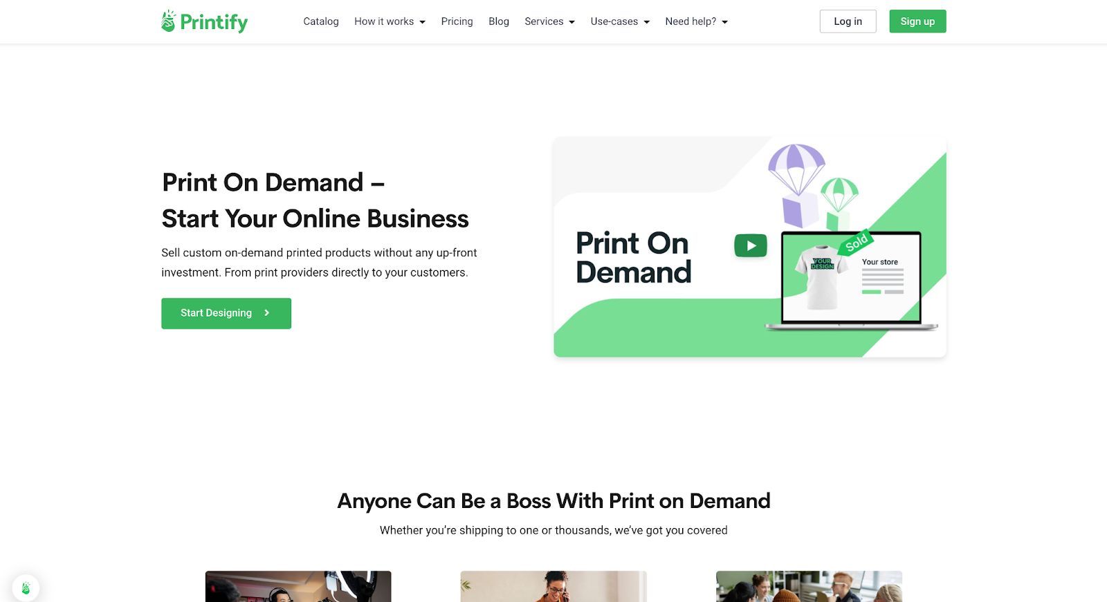 Print on demand