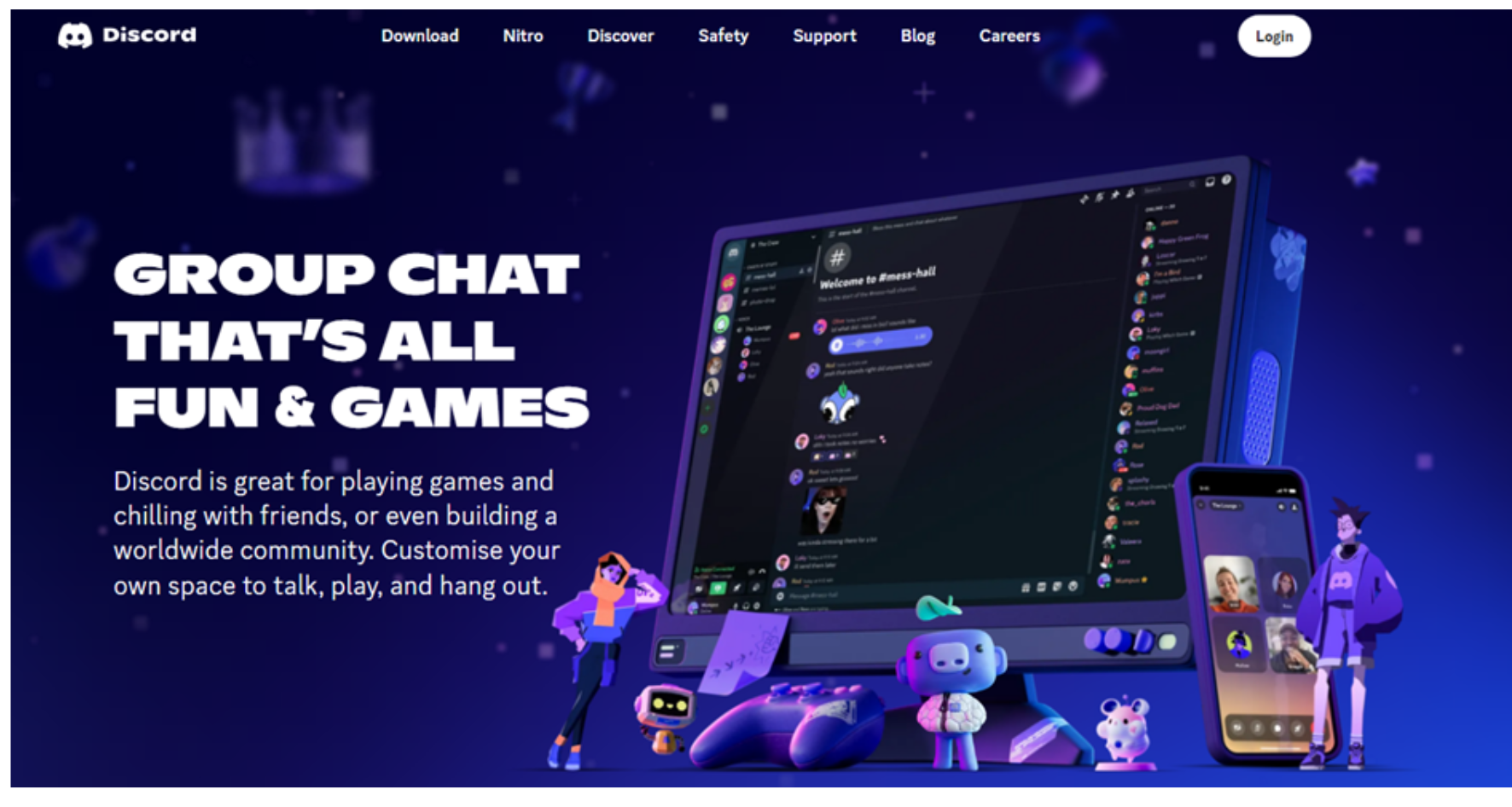 Discord website