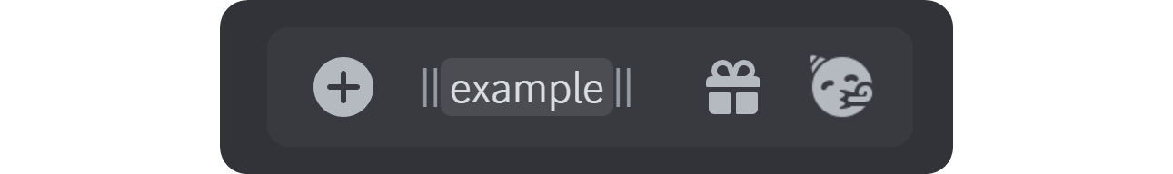 Spoiler formatting on Discord