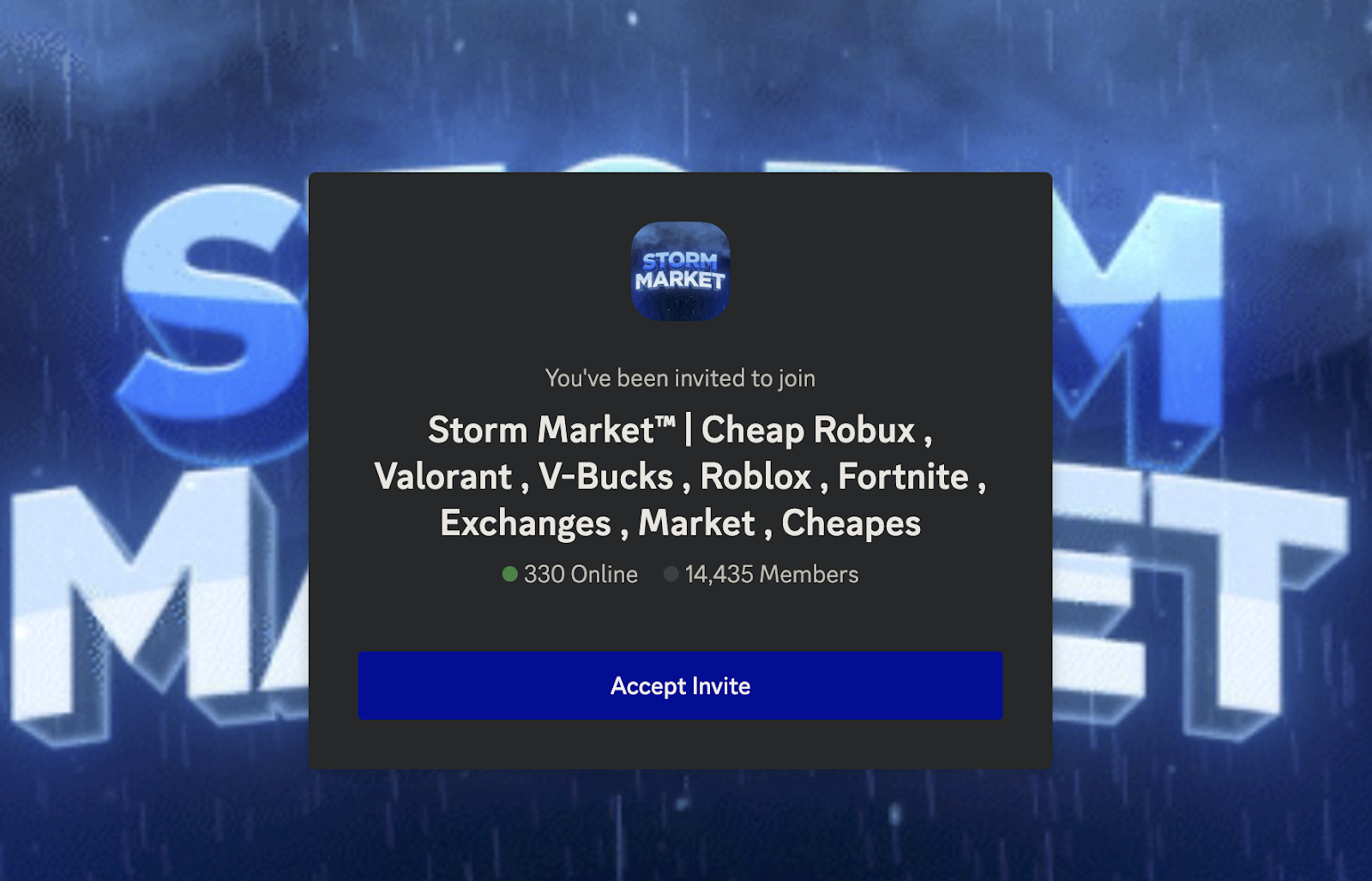 Storm Market