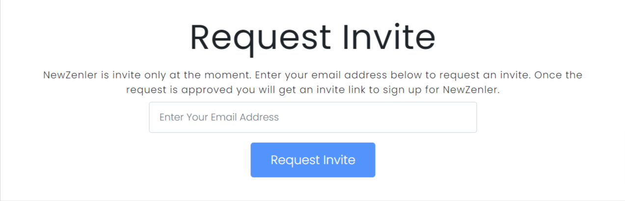 Zenler request invite