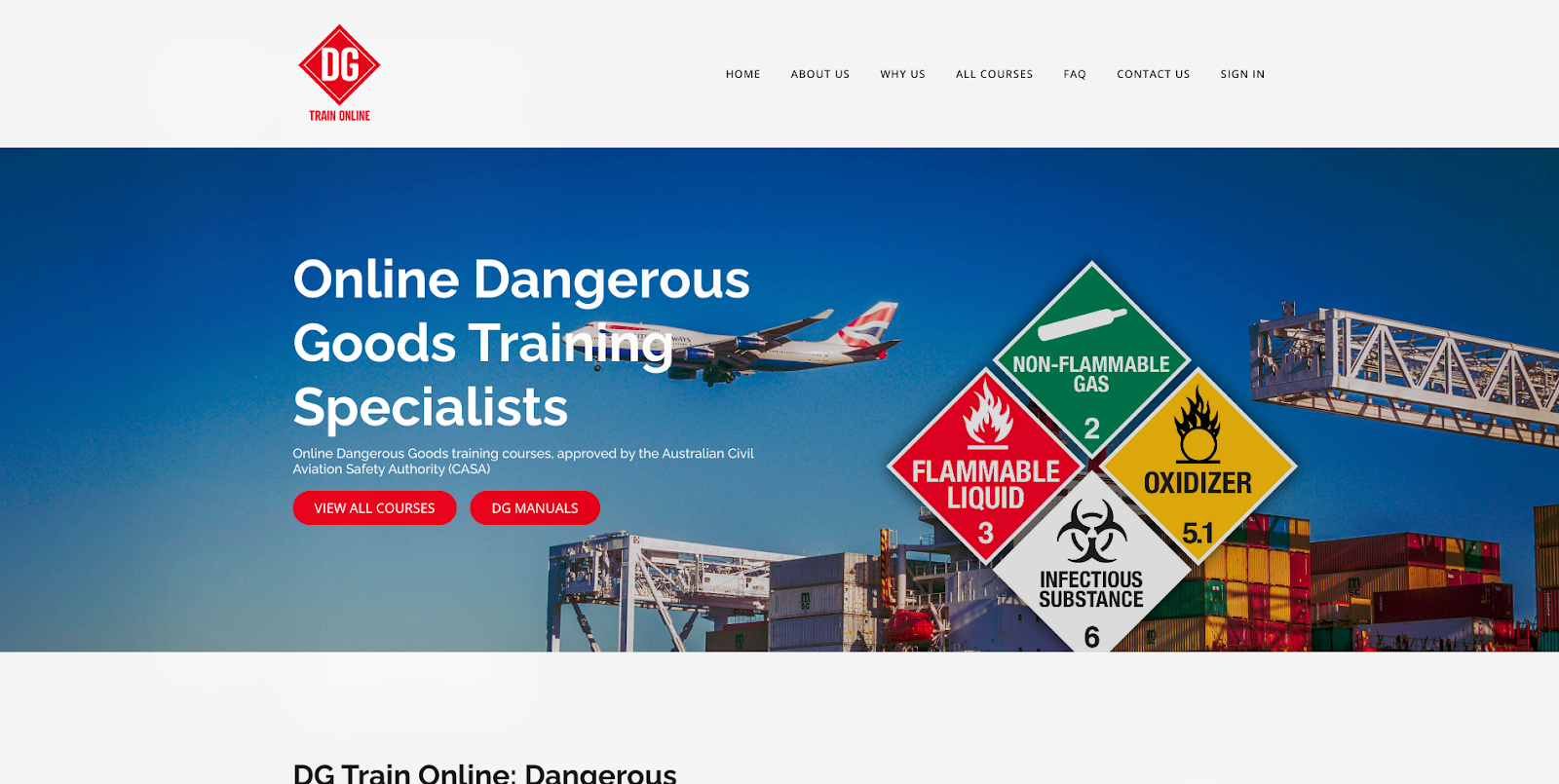 online dangerous goods