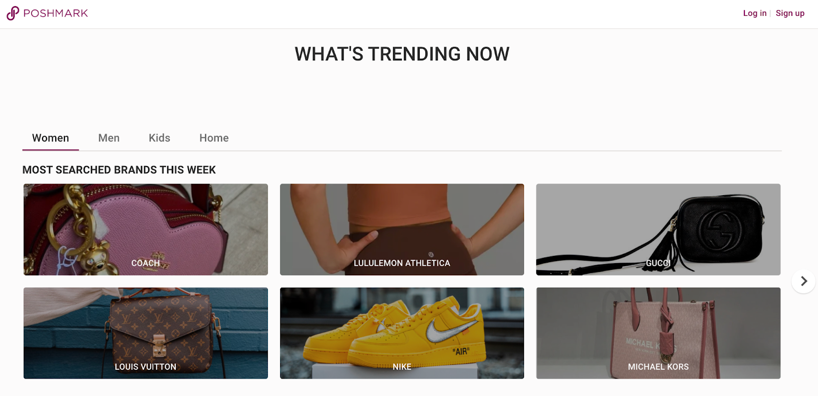 poshmark trending