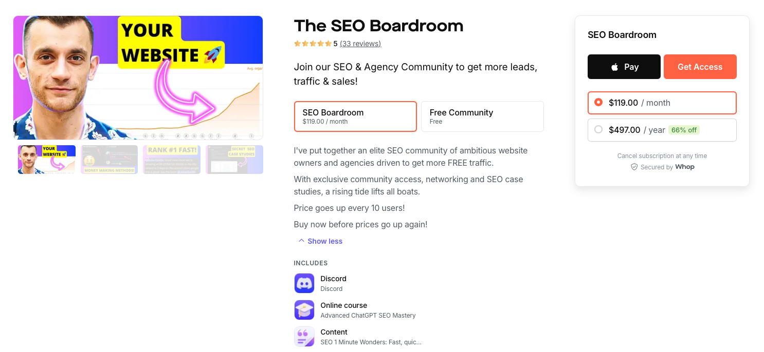 seo boardroom