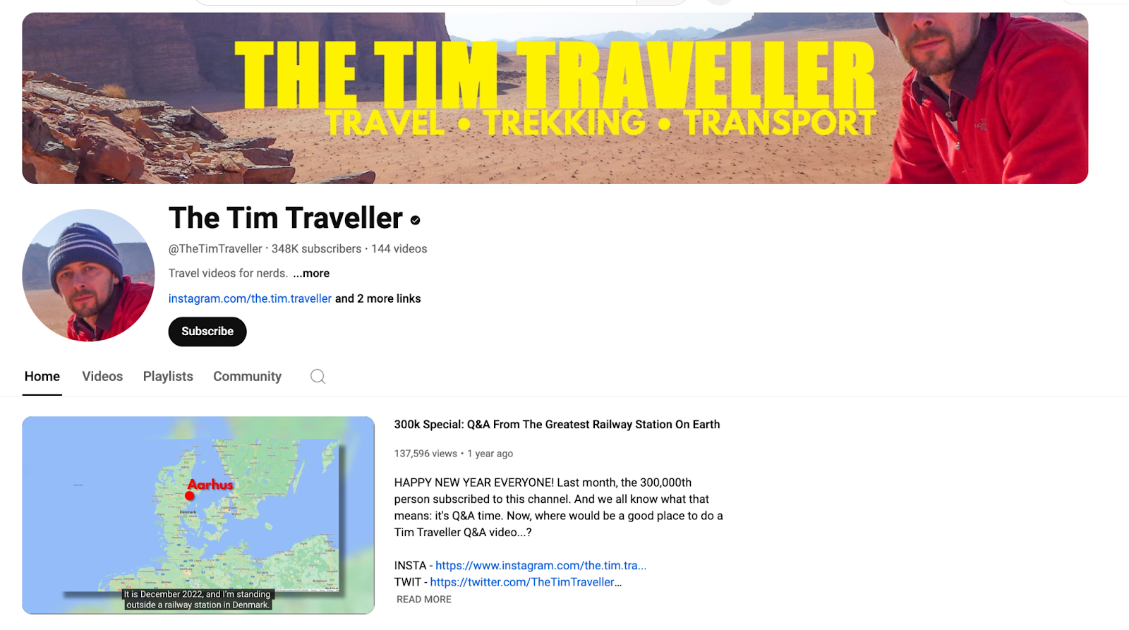 the tim traveller