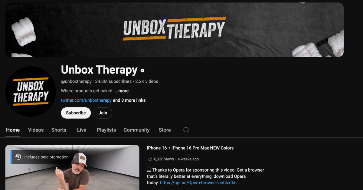 unbox therapy