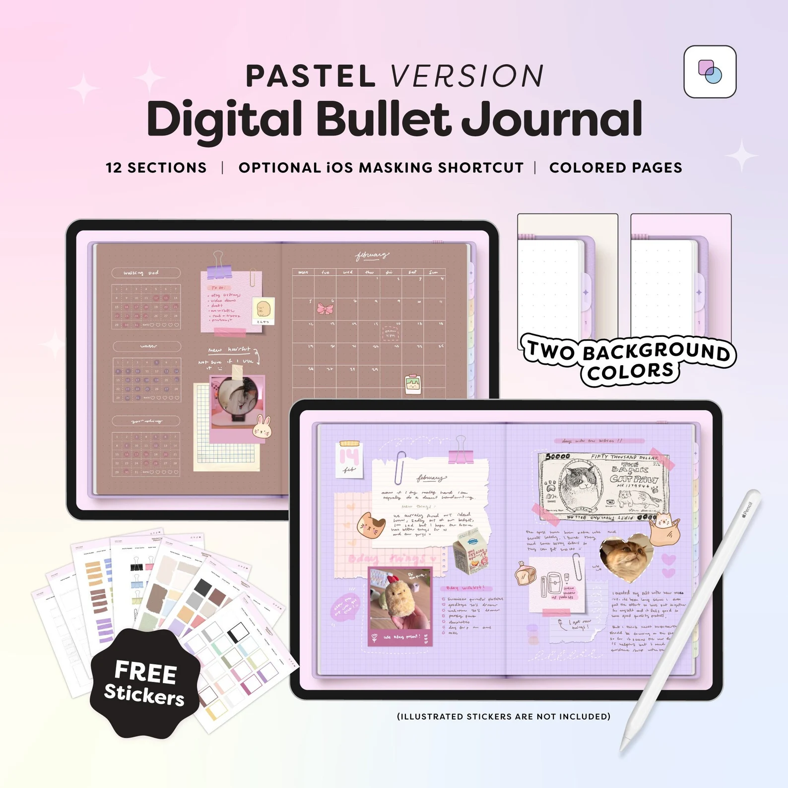 Bullet journal planners