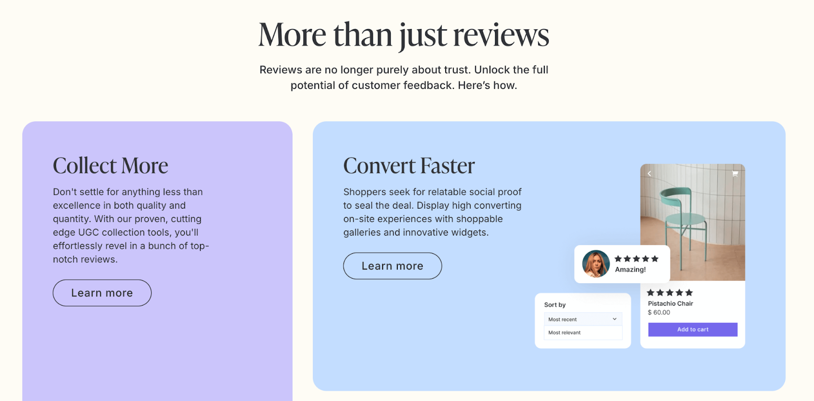 Collecting and managing customer reviews on yotpo screenshot