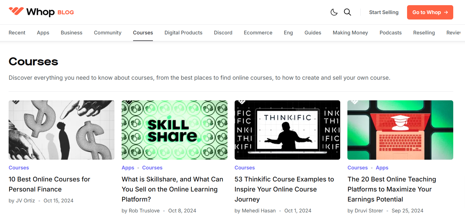 courses-on-whop-screenshot