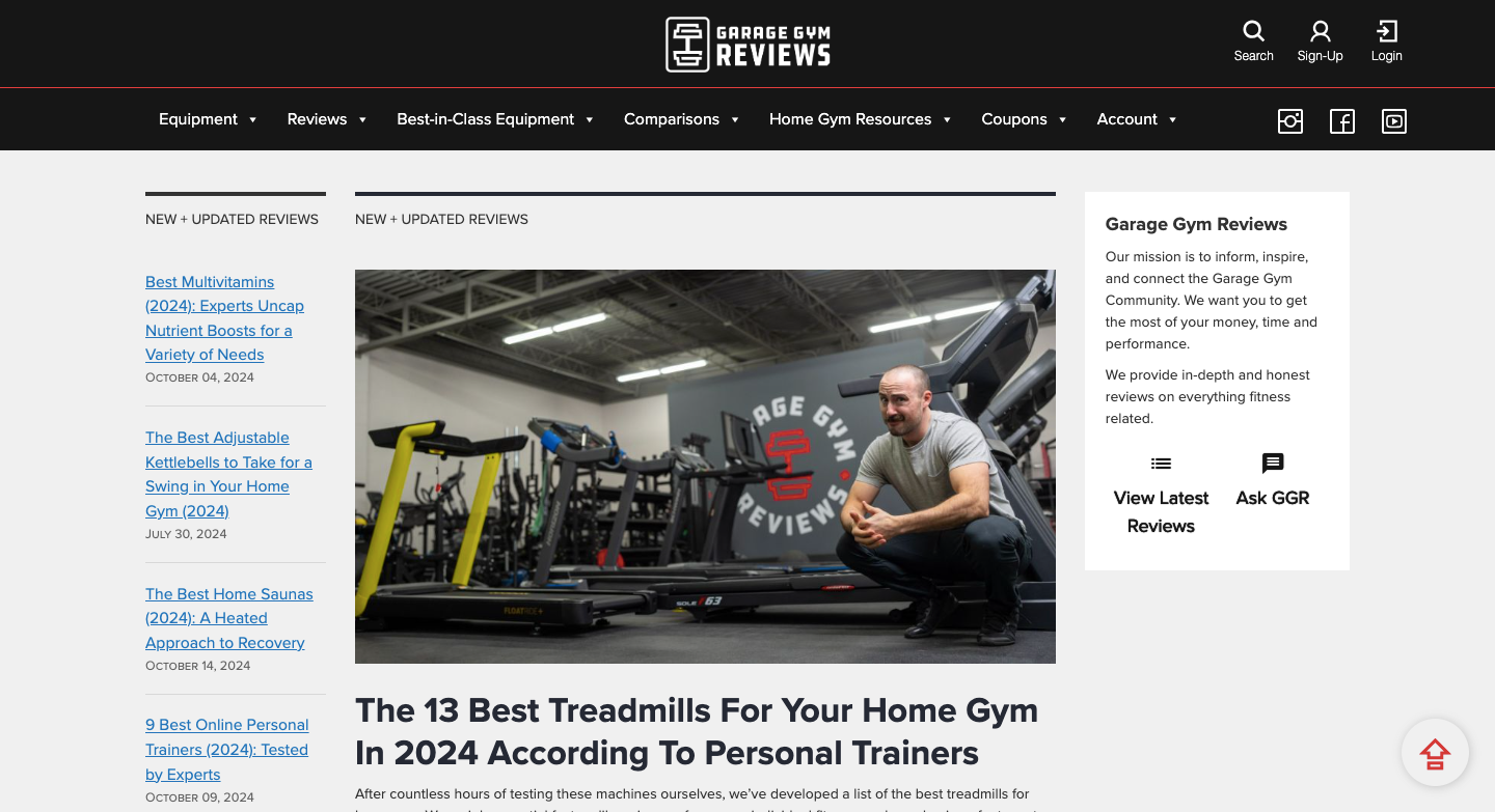 Garage Gym Reviews