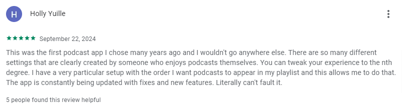 Podcast Addict review