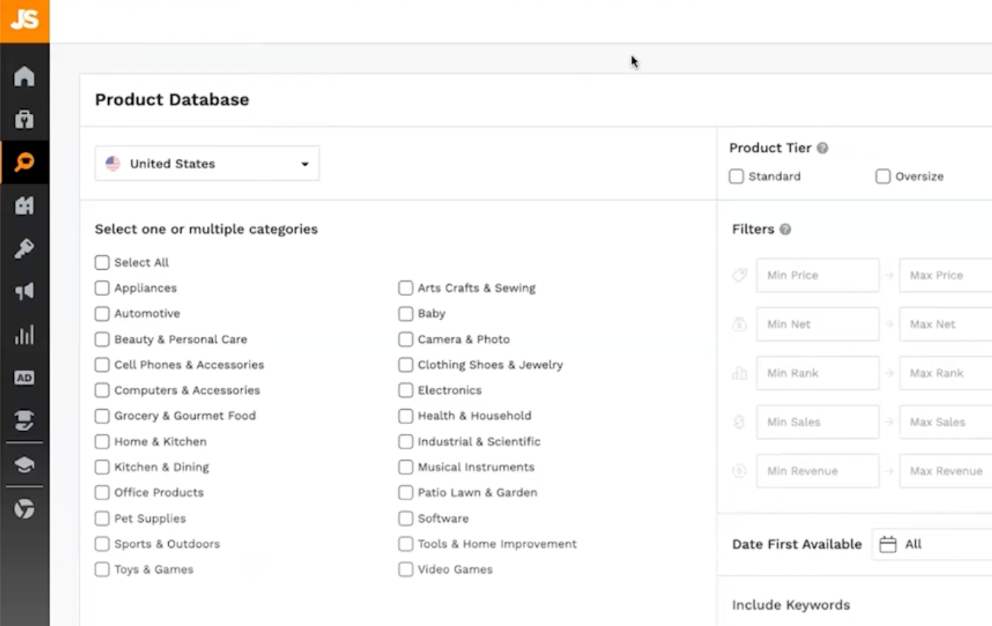 Product Database