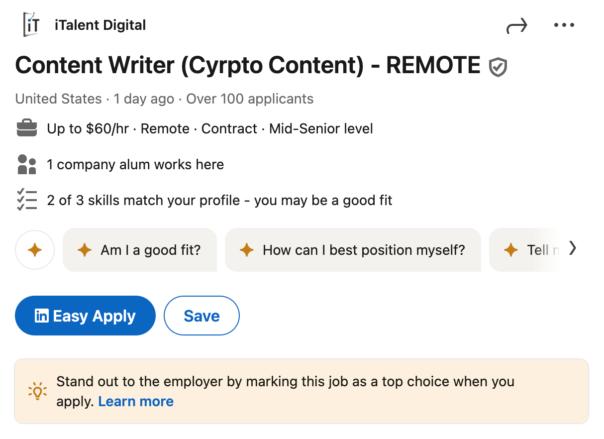 SEO Content Writer