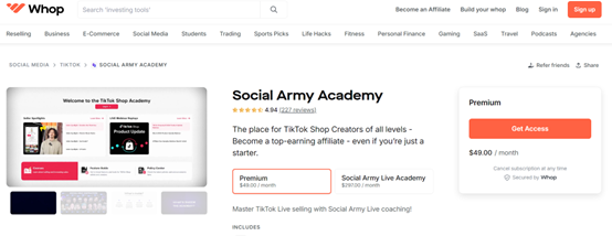 Social Army Academy