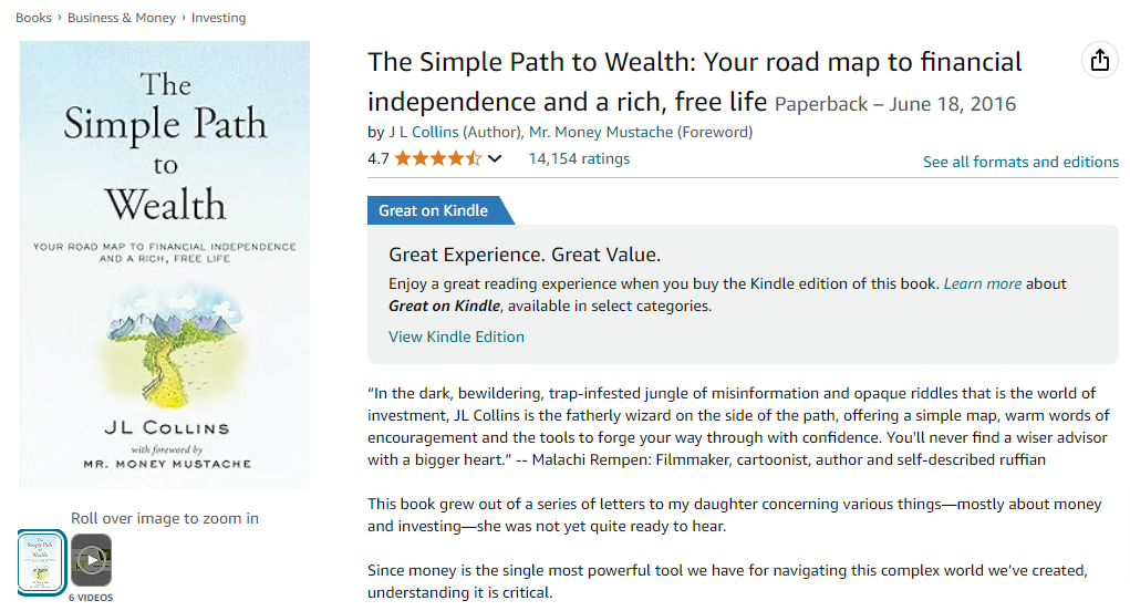 The_Simple_Path_to_Wealth_screenshot