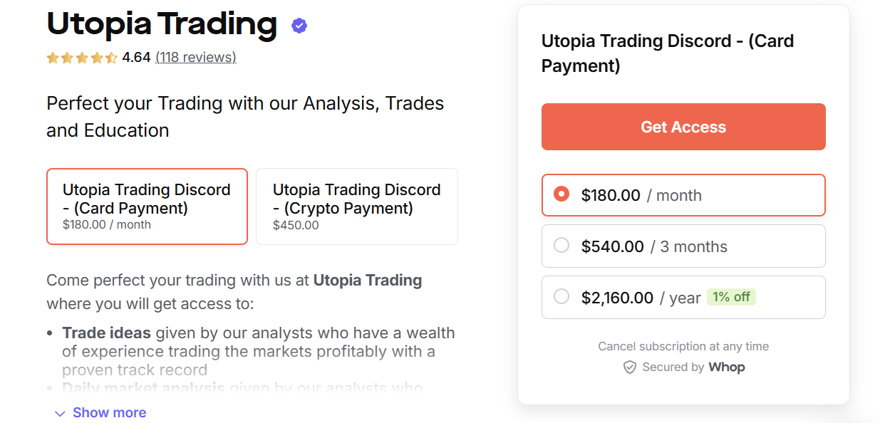 Utopia Trading