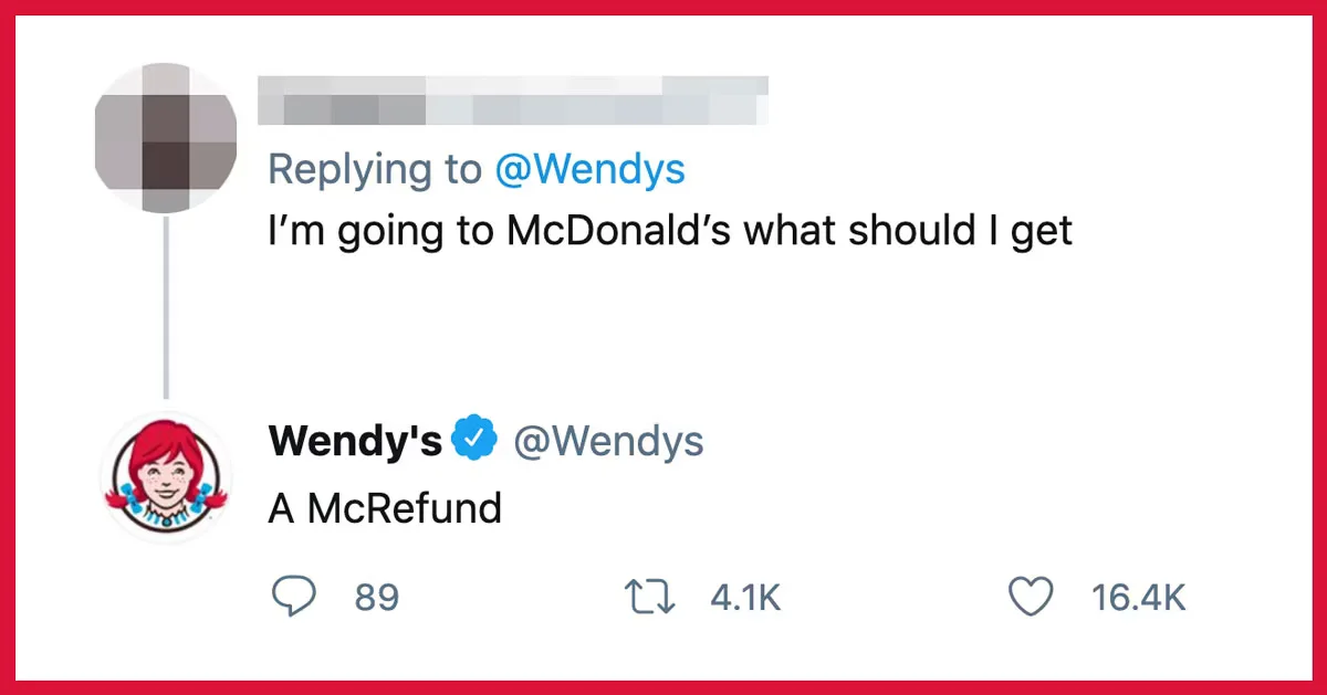 wendy's tweet