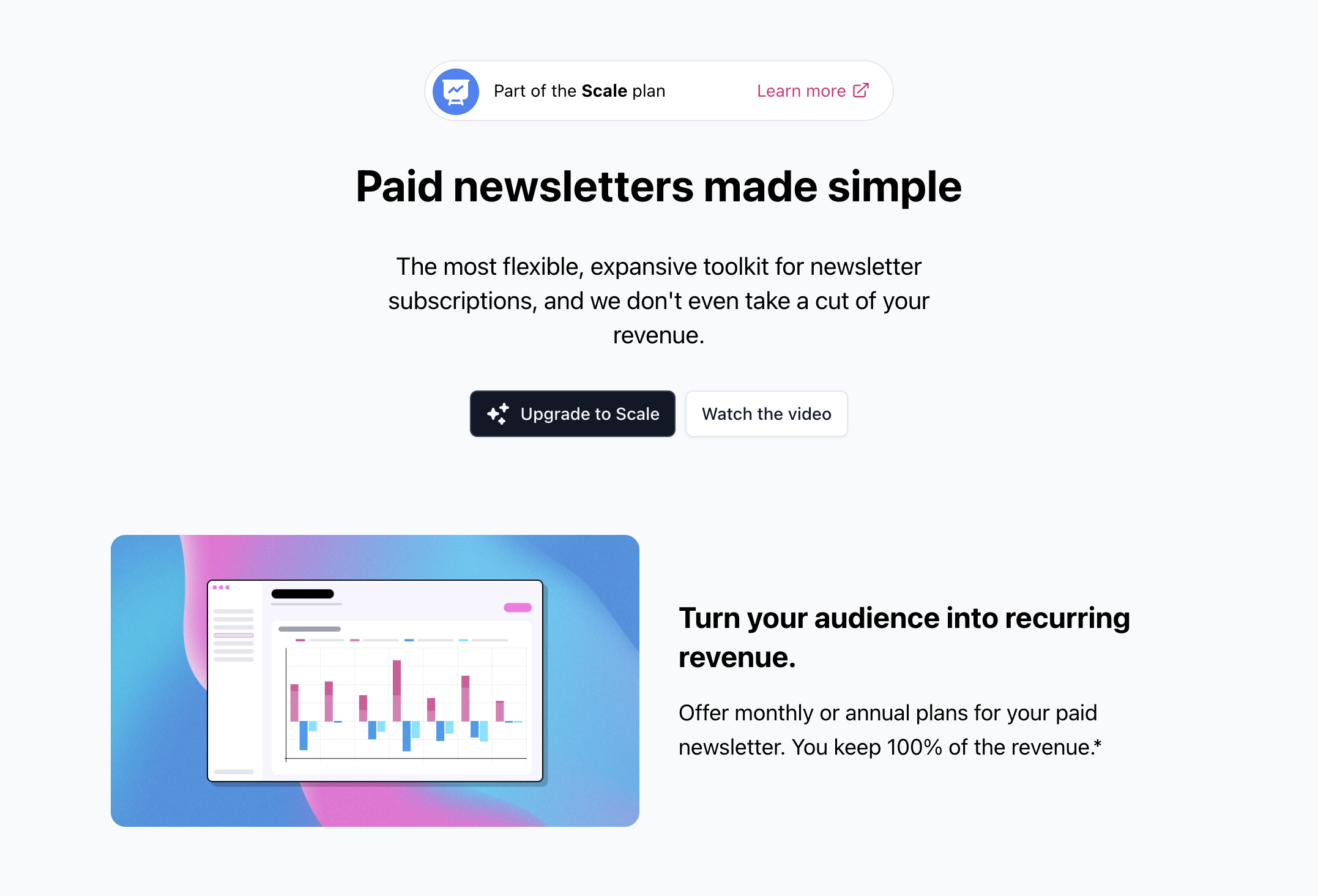 Paid newsletters