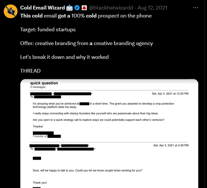 cold email wizard