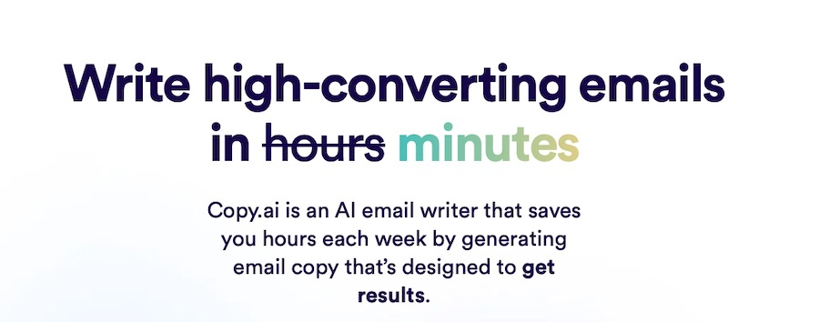 Copyai email