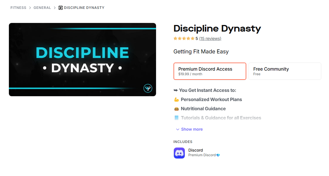 discipline dynasty