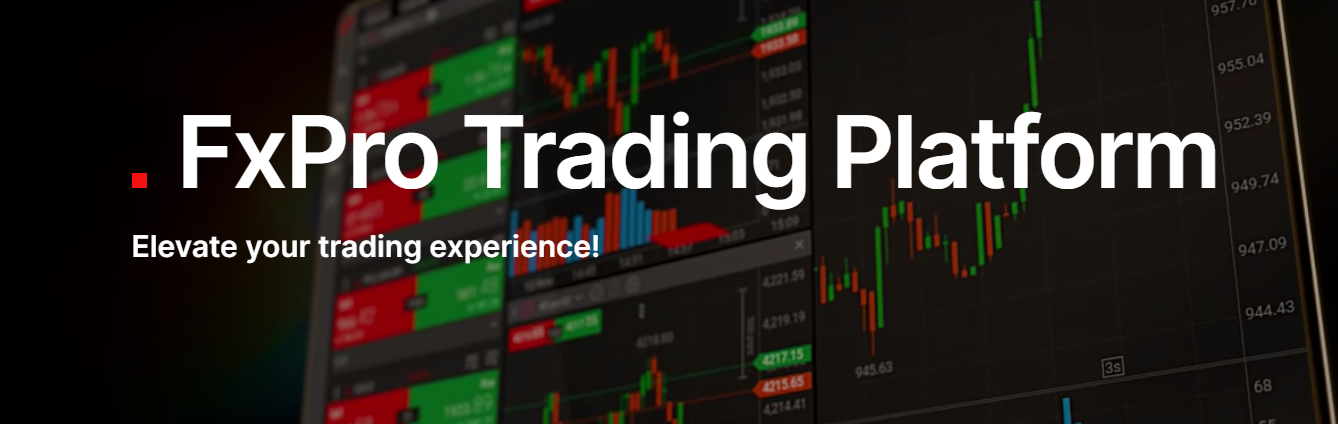 fxpro trading platform forex affiliate home page screenshot