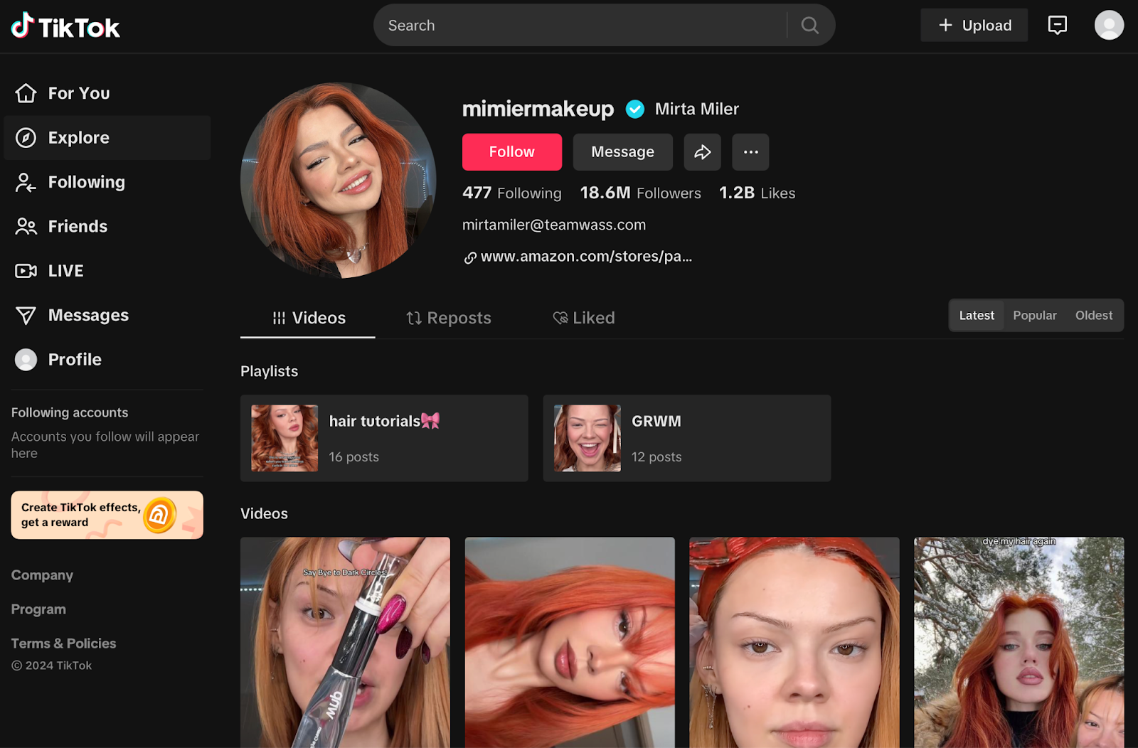 grow new tiktok accounts and sell them screenshot