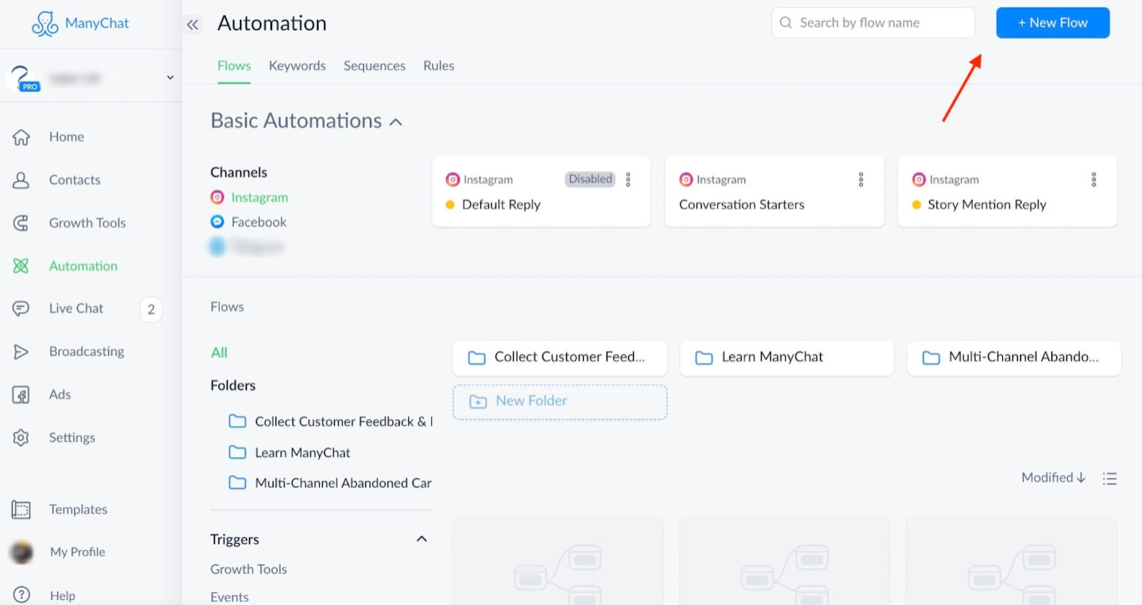 manychat automation