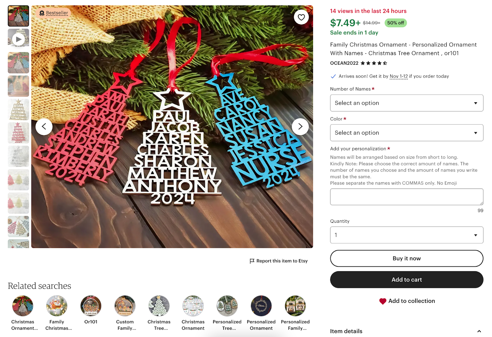 personalized ornaments