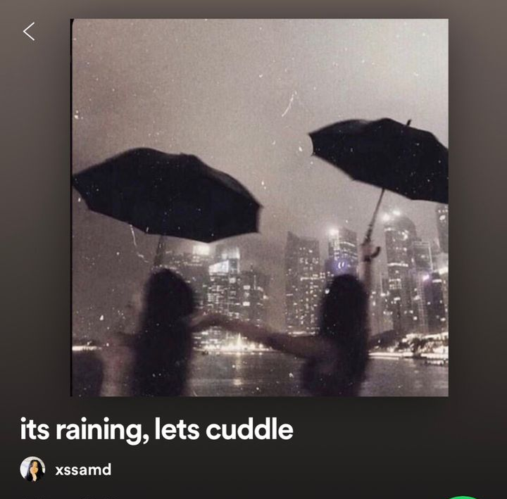 spotify raining ad