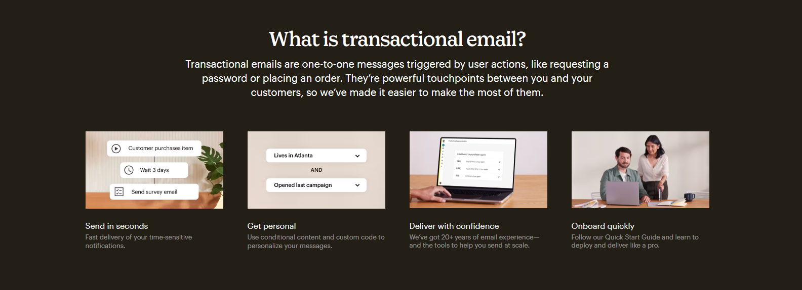 transactional emails