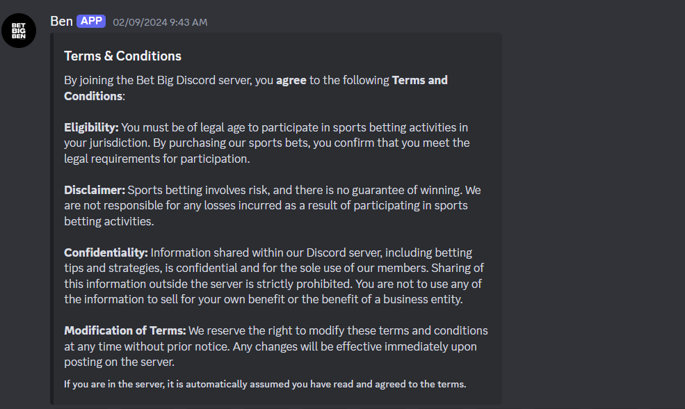 BetBigBen Discord server