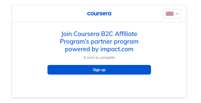 Coursera b2b affiliate