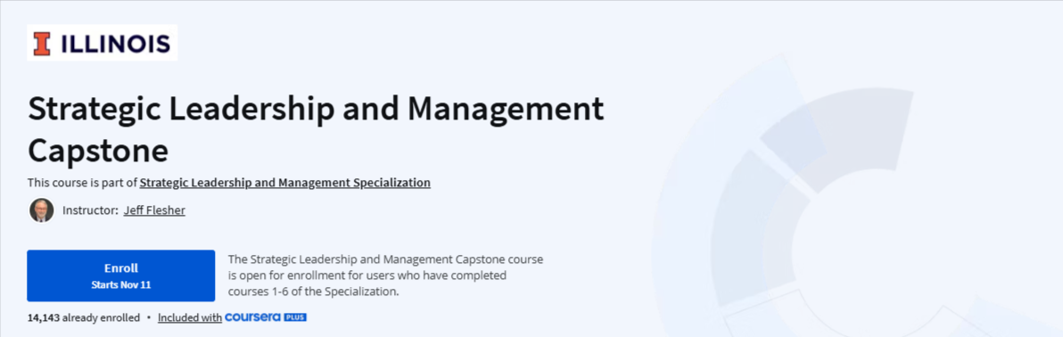 Coursera_Strategic_Leadership_and_Management_Capstone