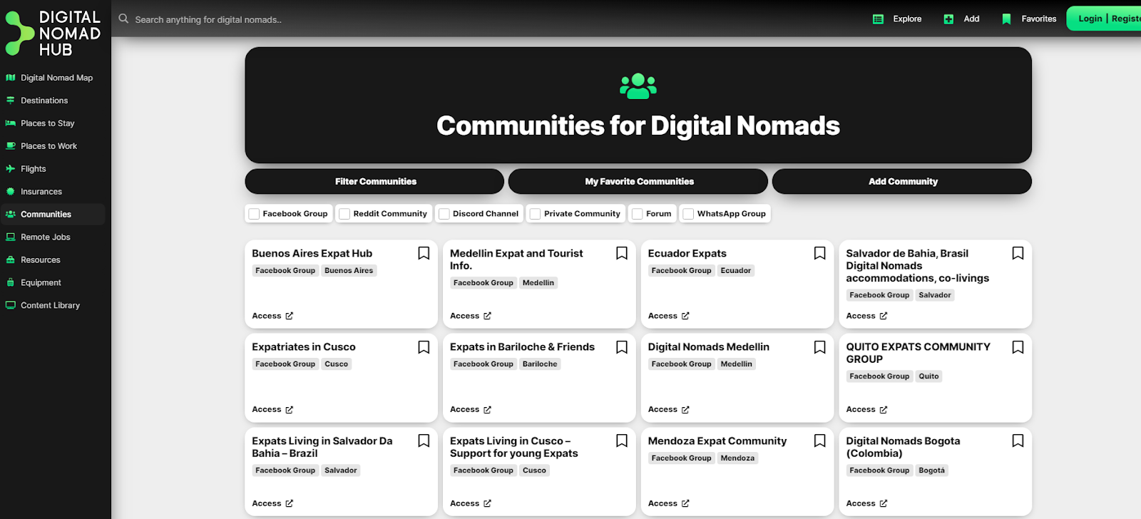 Digital Nomads Hub