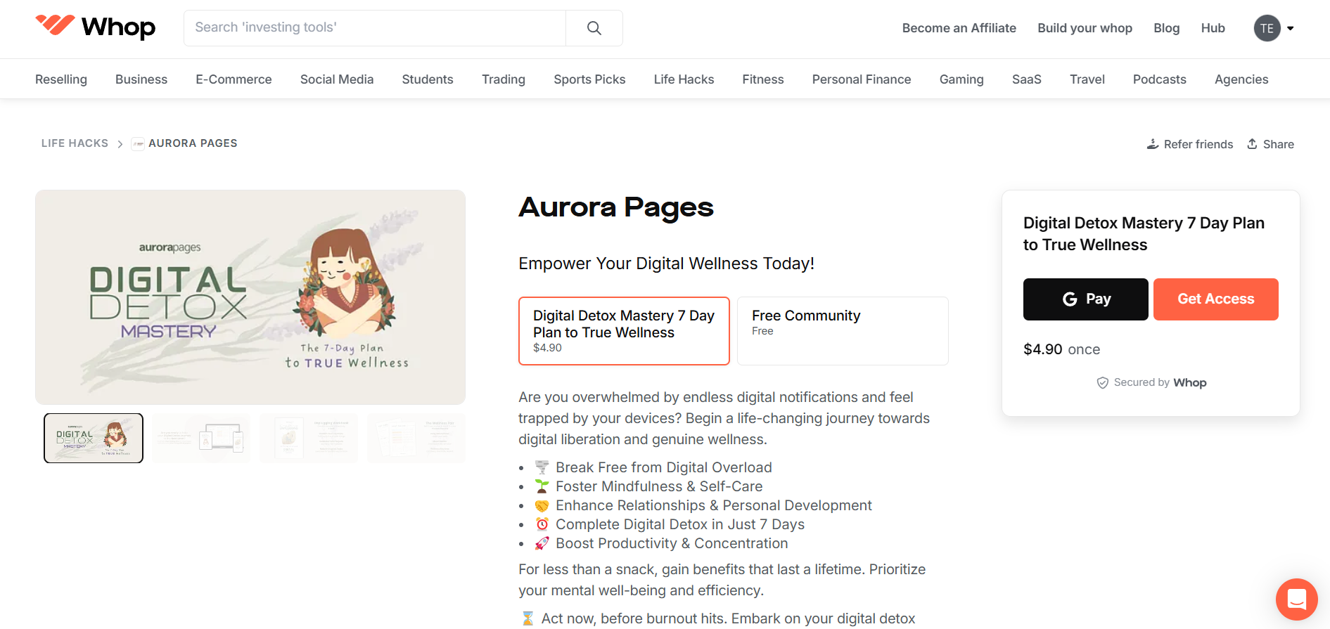 Aurora Pages