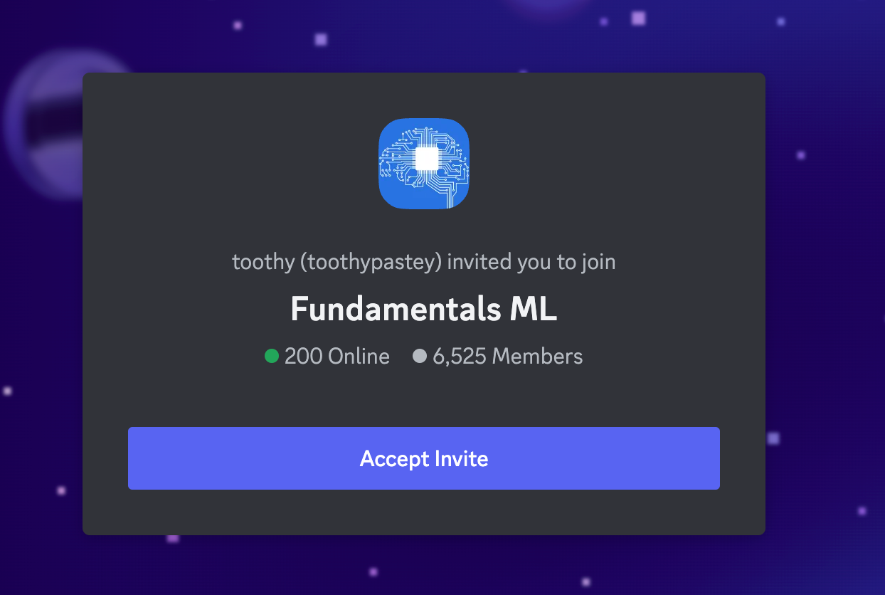 Fundamentals ML