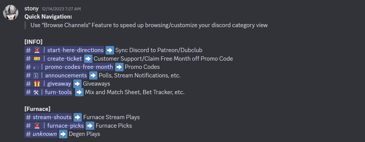 FurnacePicks Discord