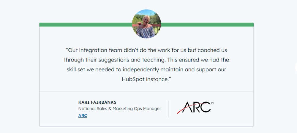 HubSpot ARC