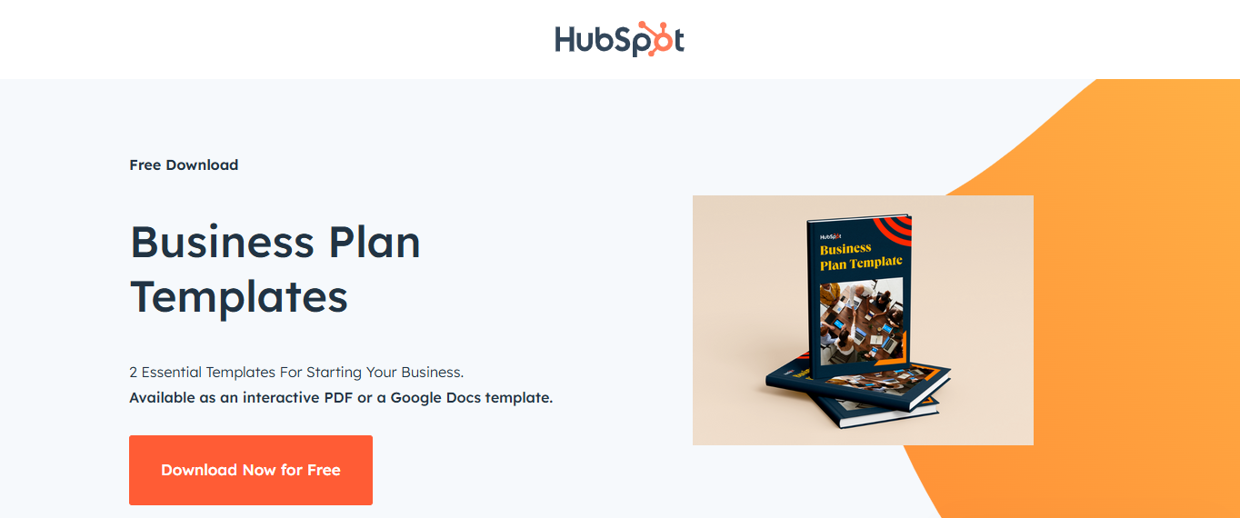 HubSpot_downloadable_business_plan_template