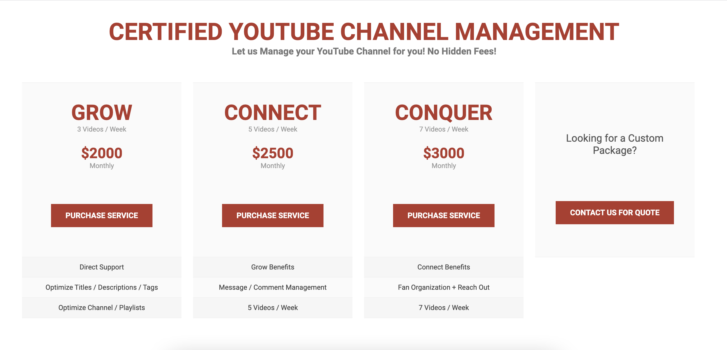 youtube management at social blade