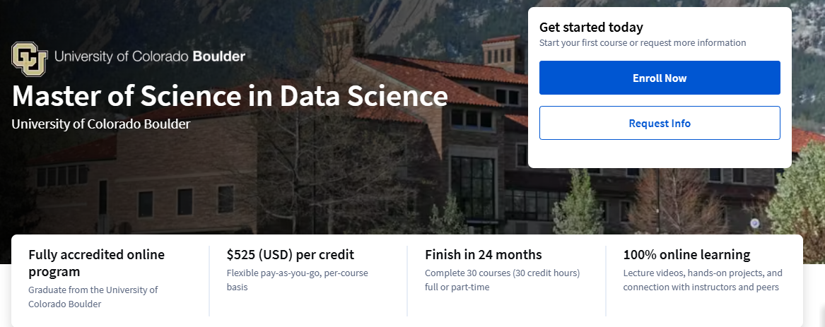 Master of Science in Data Science