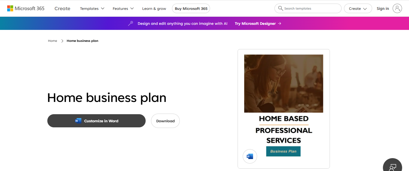 Microsoft_home_business_plan