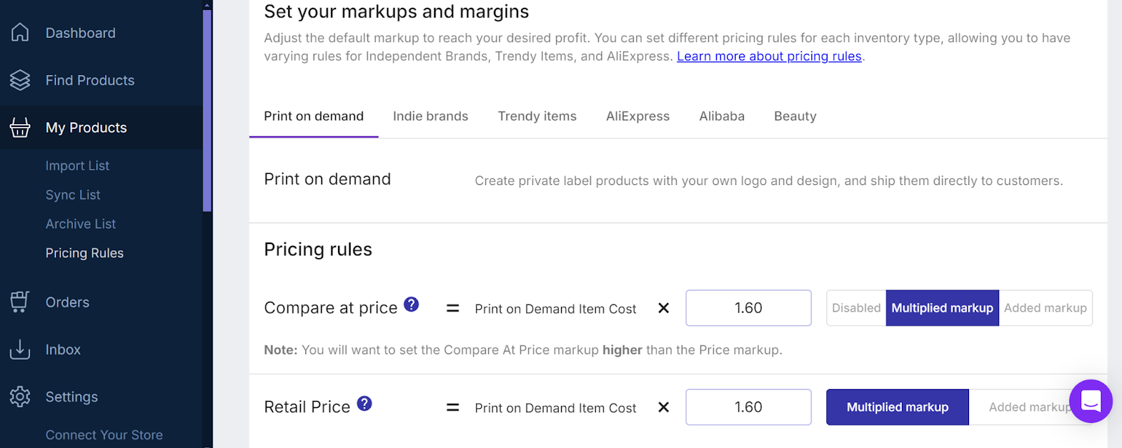 Modalyst pricing