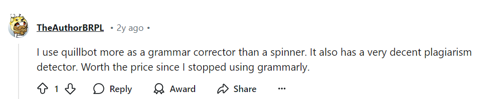 QuillBot reddit 