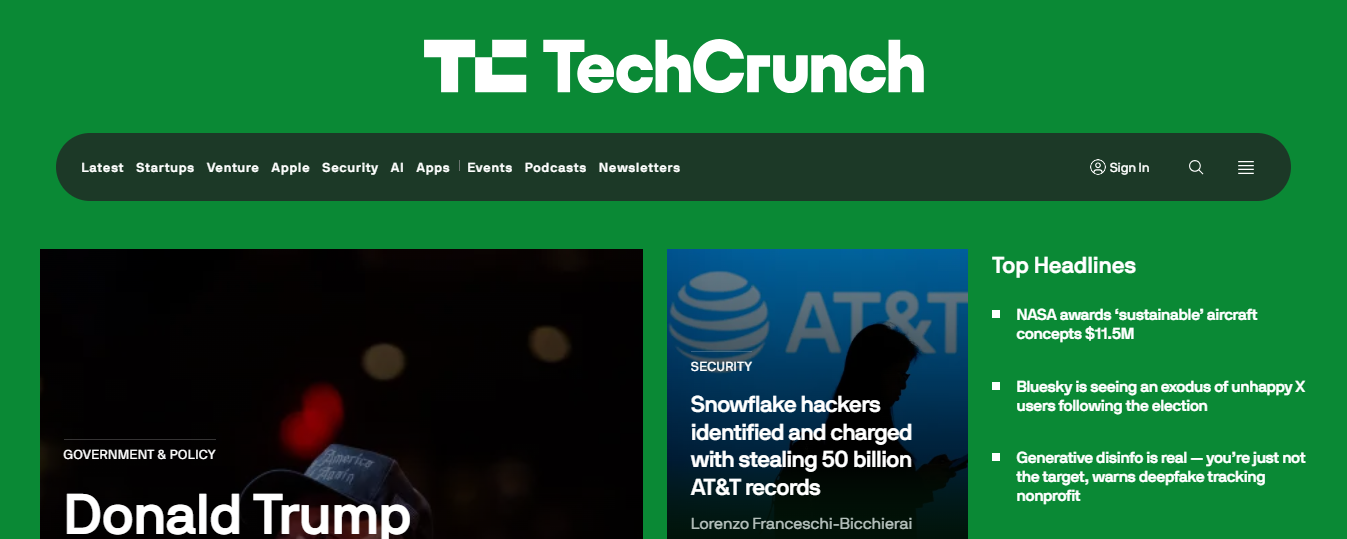 TechCrunch_homepage