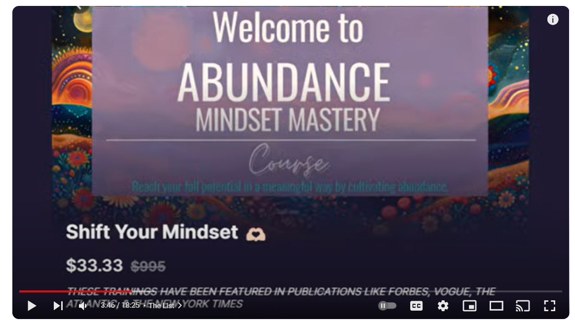 abundance mindset